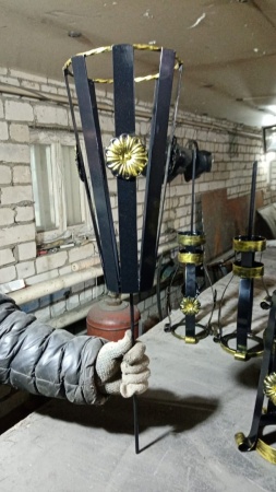 кованая ваза А5