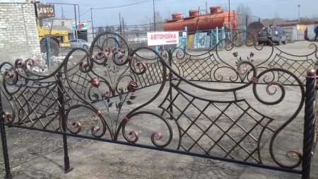 Оградка для кладбища К4
