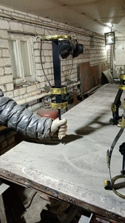 кованая ваза А6