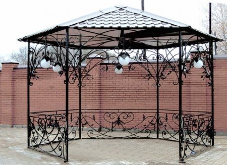 Кованая беседка Л1